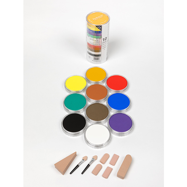 PanPastel Set de 10 Colores Para Pintura con Herramientas Sofft