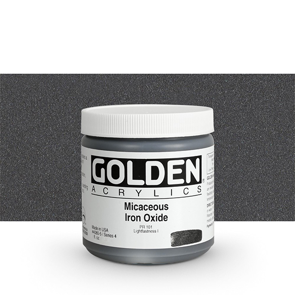 Golden Micaceous Iron Oxide Heavy Body 4oz/119ml