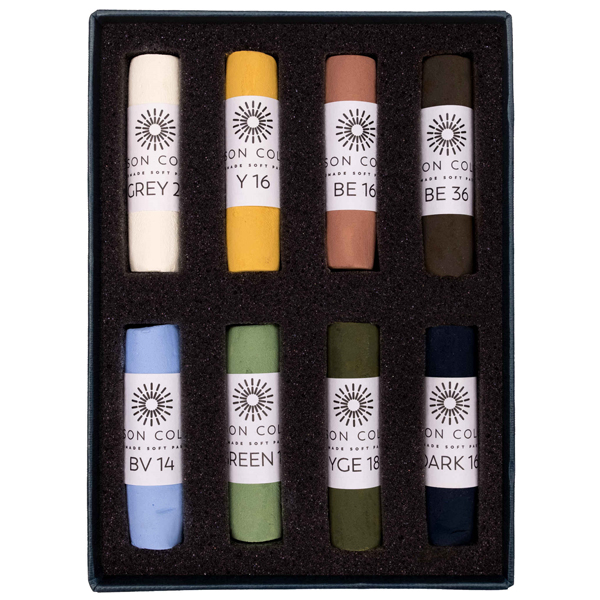 Unison Colour Set de Paisaje, 8 Colores